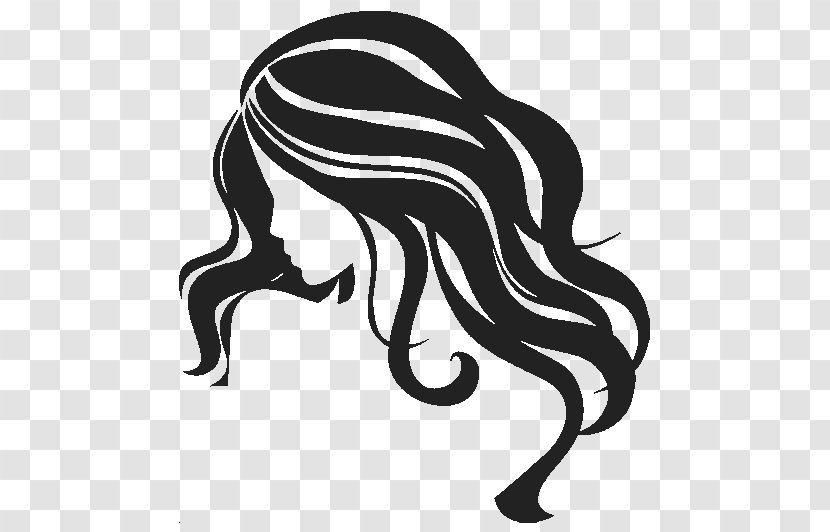 Hair Silhouette Clip Art - Neck Transparent PNG