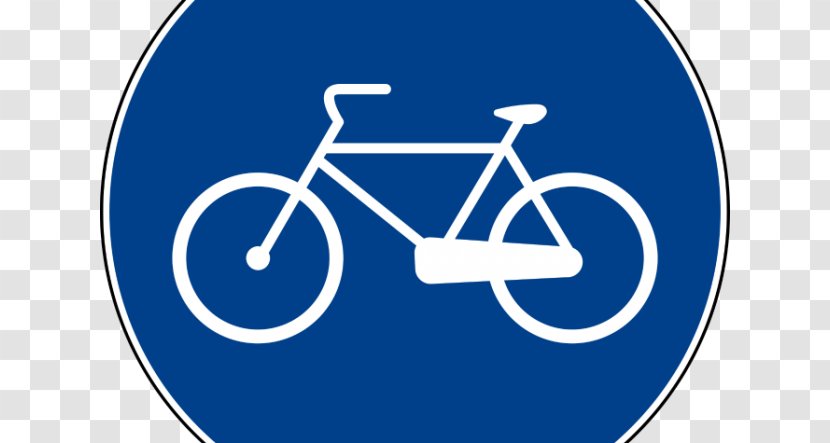 Traffic Sign Road Segregated Cycle Facilities Pedestrian Segnali Di Divieto Ed Obbligo Nella Segnaletica Verticale Europea - Logo Transparent PNG
