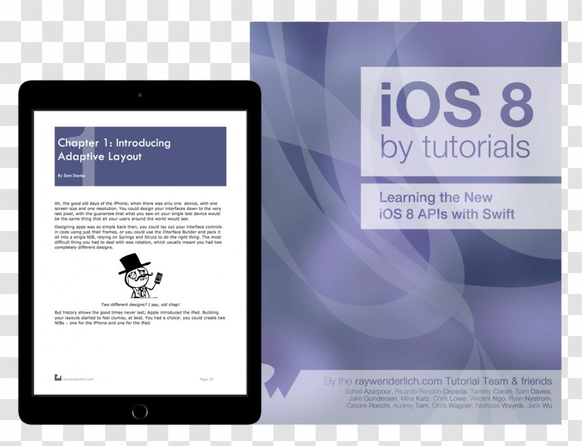 Objective-C Swift Tutorial Book - Android - Framework Photo Transparent PNG