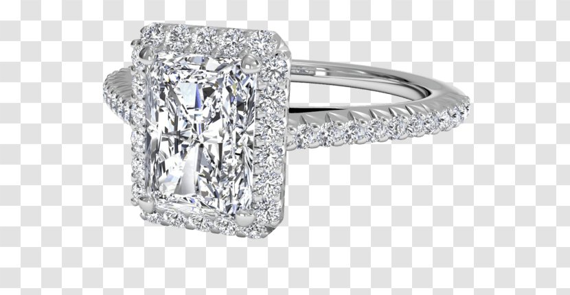 Engagement Ring Diamond Cut Carat - Emerald Transparent PNG