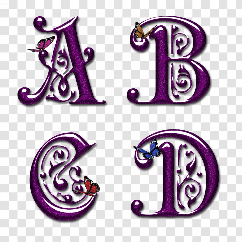 Letter ABeCedario Escolar Alphabet - Purple - LETRAS Transparent PNG