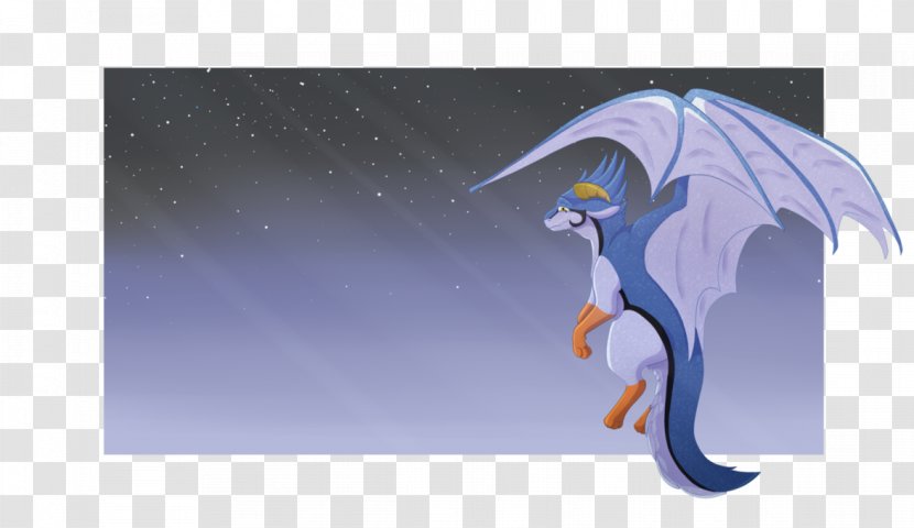 Dragon Desktop Wallpaper Cartoon - Night Time Transparent PNG