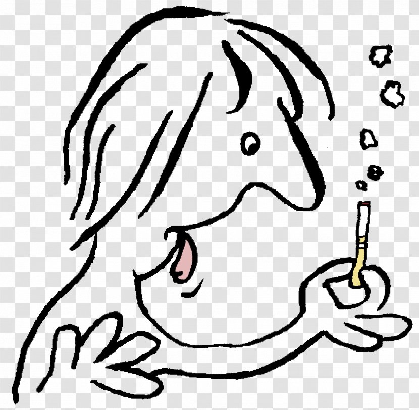 Smoking Cessation Tobacco Hypnosis Cigarette - Frame - Cartoon Transparent PNG