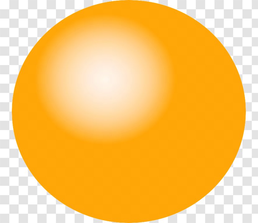 Yellow Circle - Point - Ball Transparent PNG