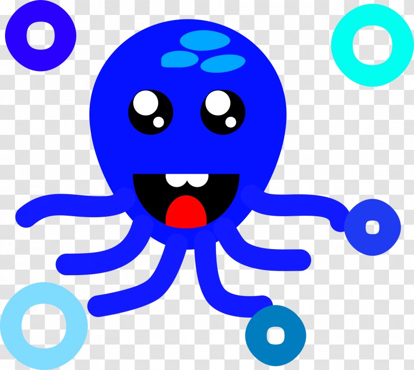 Emoticon Smiley Octopus Circle - Smile Transparent PNG