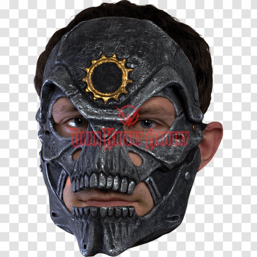 Mask Live Action Role-playing Game Trophy Epic Games Dragons Lair - Skull Metal Transparent PNG