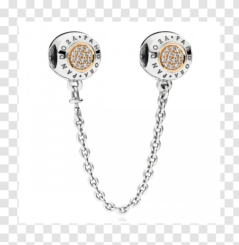 Pandora Jewellery Charm Bracelet Gold - Chain Transparent PNG