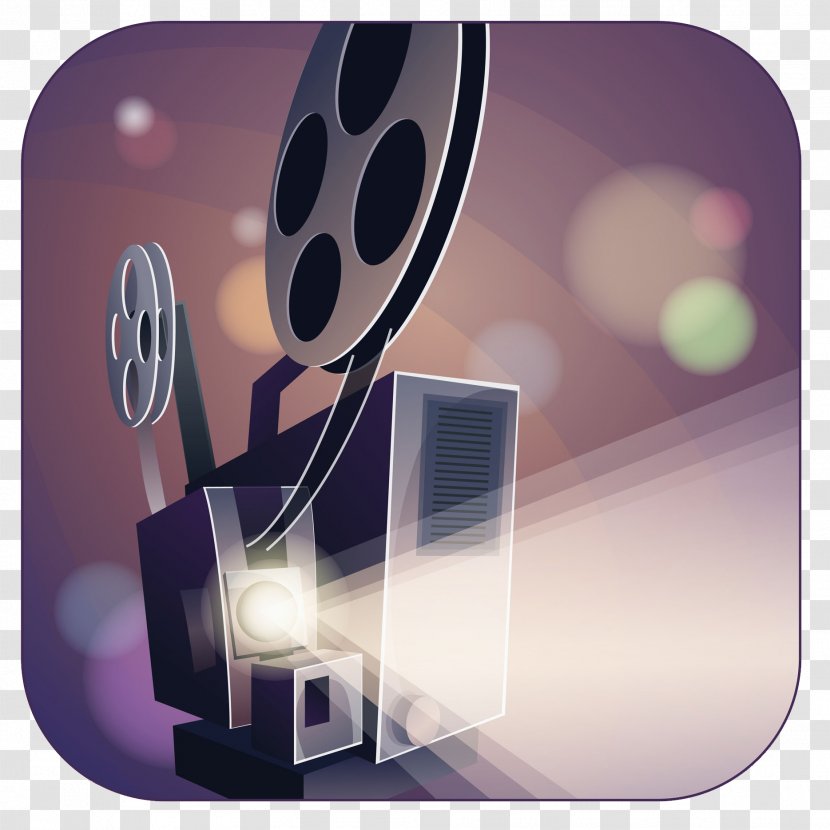 Projector Film Drawing - Communication - Equipment Transparent PNG