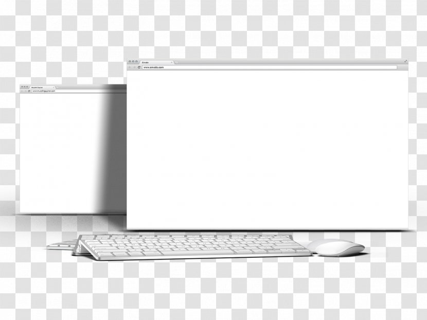 Computer Mouse Keyboard - Blank Pages And Transparent PNG