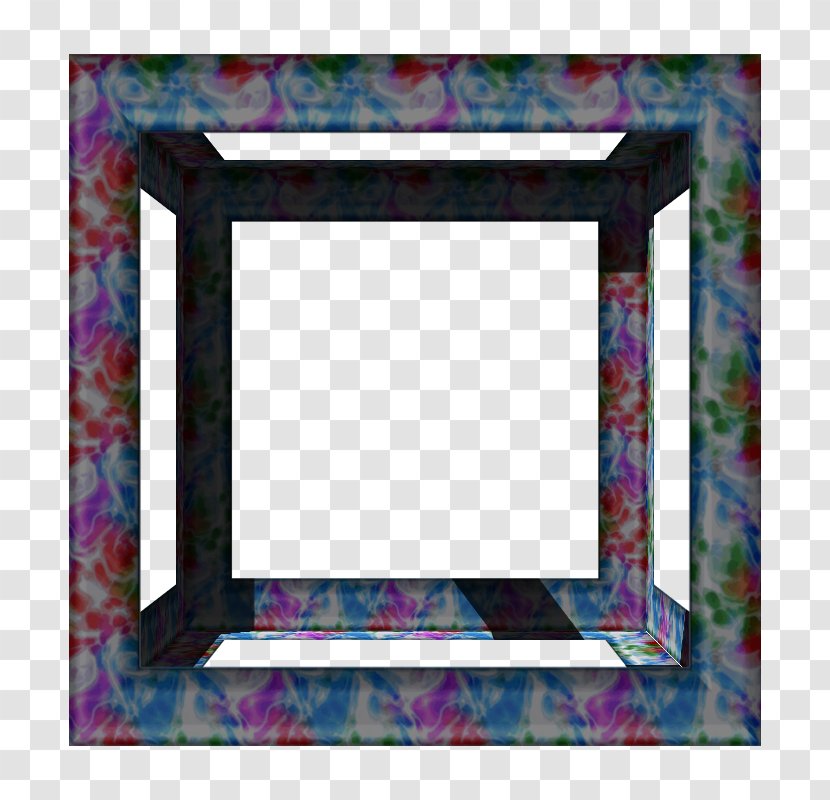 Picture Frames Square Meter Pattern - Purple - Circulo Y Cubo Transparent PNG