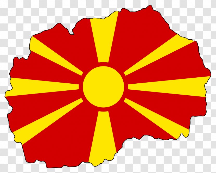 Flag Of The Republic Macedonia Naming Dispute Socialist - Pennant Transparent PNG