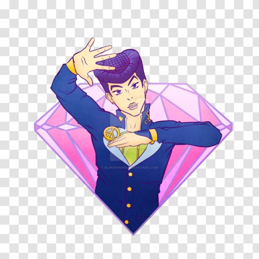 Cartoon Clothing Accessories Character Fiction - Fashion - Diamond Is Unbreakable Transparent PNG