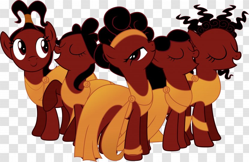 Daisy Duck Pony Muses Cartoon - Fan Art Transparent PNG