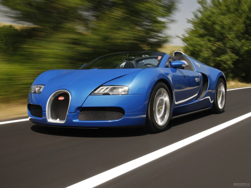 2010 Bugatti Veyron 2011 Sports Car - Supercar Transparent PNG