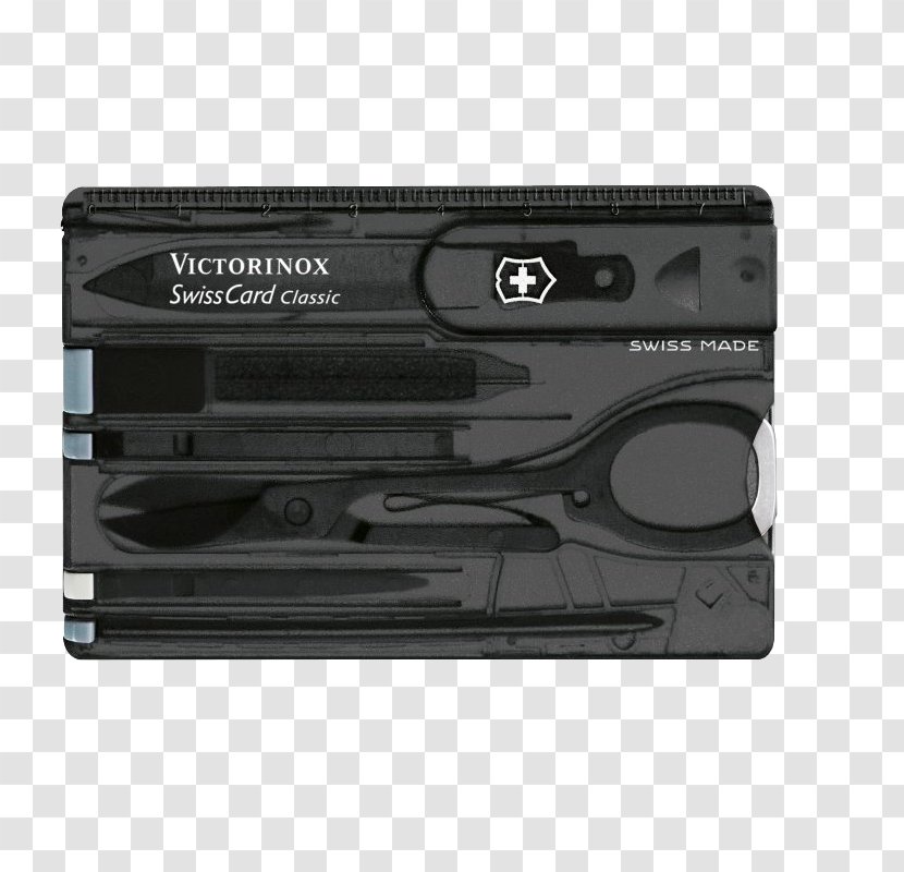 Swiss Army Knife Victorinox Multi-function Tools & Knives - Credit Card Transparent PNG