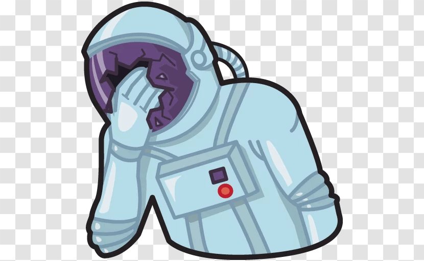 Telegram Sticker Facepalm Advertising Gesture - Face Palm Emoji Transparent PNG