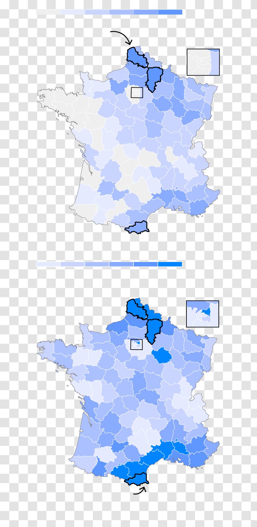 France Map - Tuberculosis - Design Transparent PNG