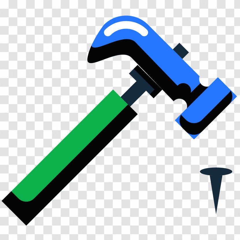 Hammer Tool Nail Clip Art - Drawing Transparent PNG