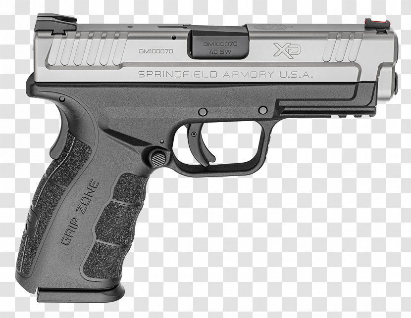 Springfield Armory HS2000 Semi-automatic Pistol 9×19mm Parabellum Firearm - Safety - Handgun Transparent PNG