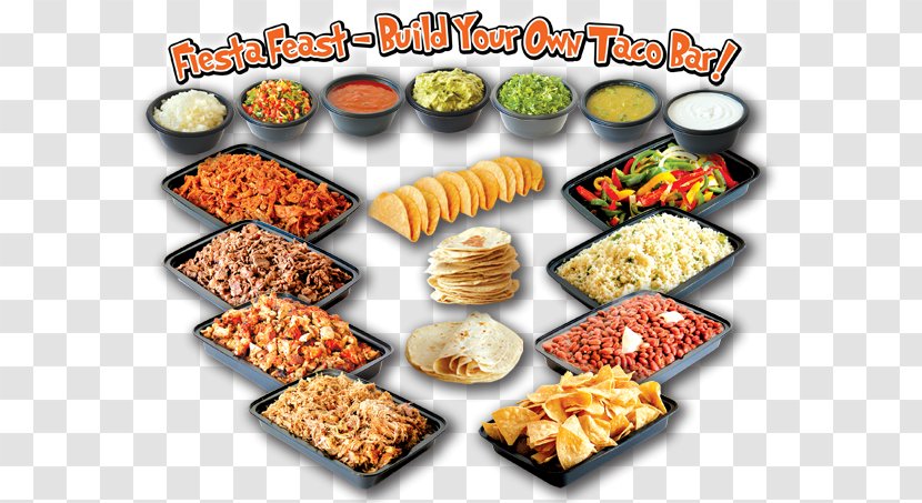 Taco Salad Mexican Cuisine Nachos Guacamole - Buffet Party Transparent PNG