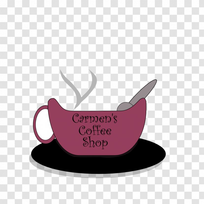 Coffee Cup Logo Brand Mug - Pink M Transparent PNG