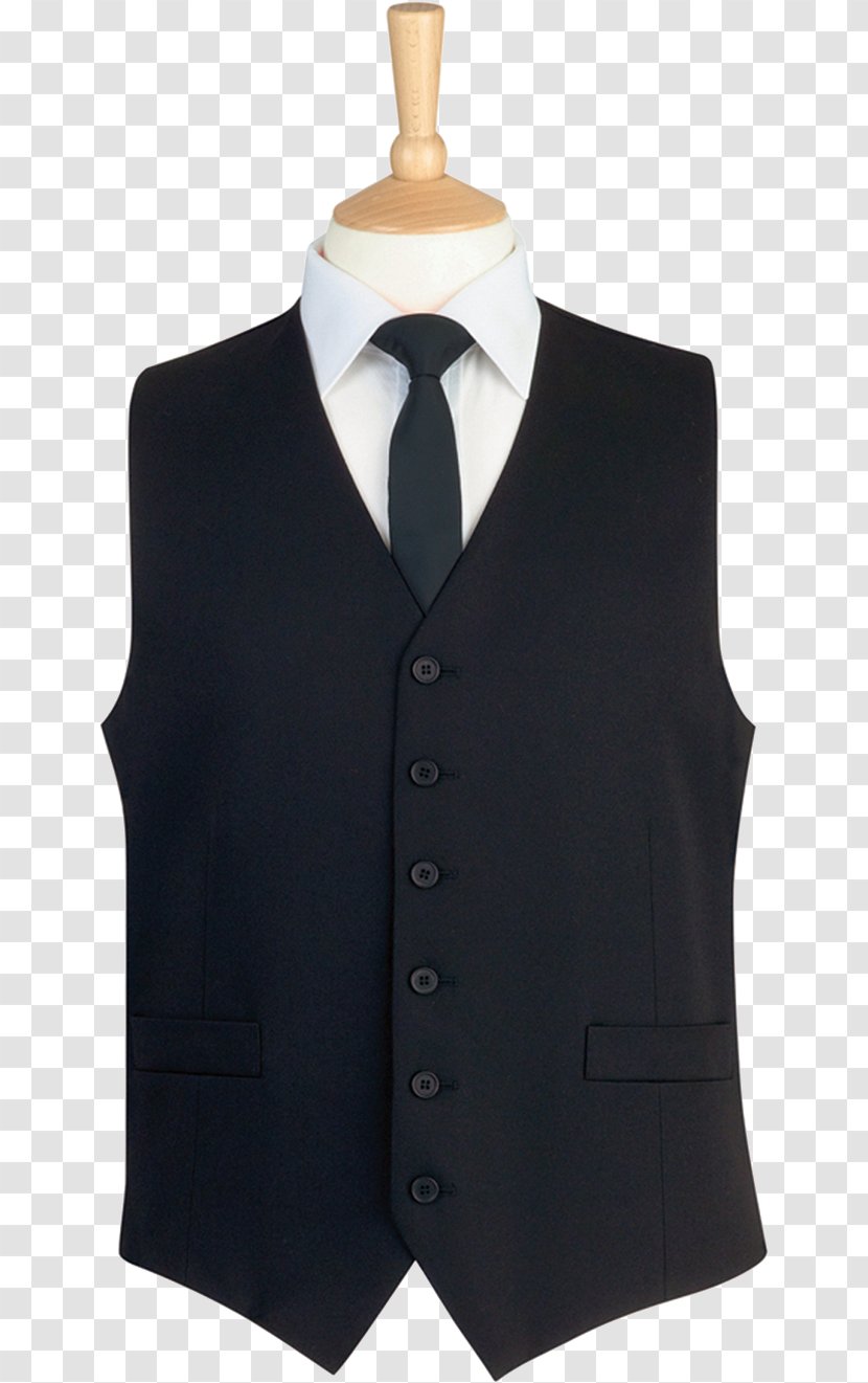 Tuxedo Waistcoat Suit Clothing Button - Outerwear Transparent PNG