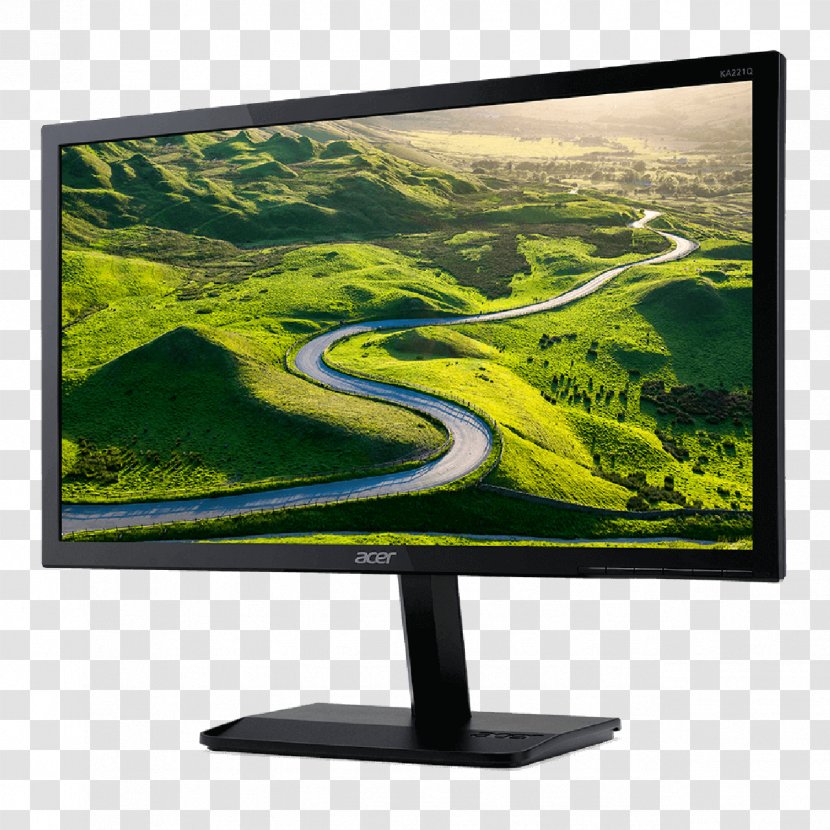 Computer Monitors 1080p Acer IPS Panel VGA Connector - Multimedia - Colorful Headphones Transparent PNG