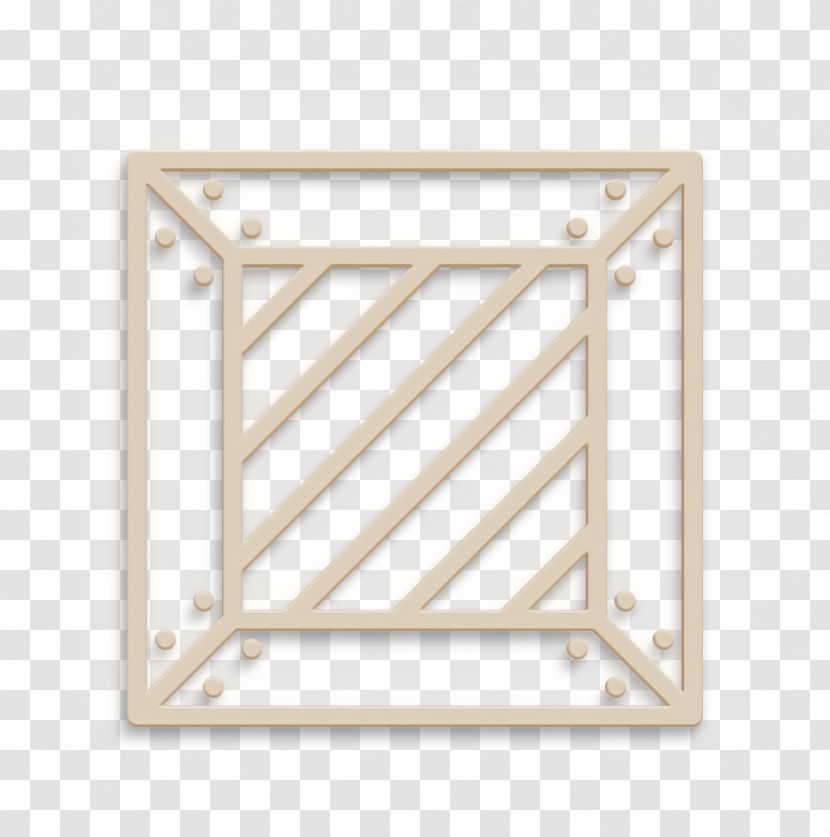 Business Icon Crate Icon Wood Icon Transparent PNG