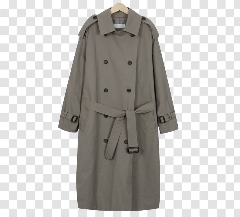 Trench Coat Overcoat Raincoat Collar Transparent PNG