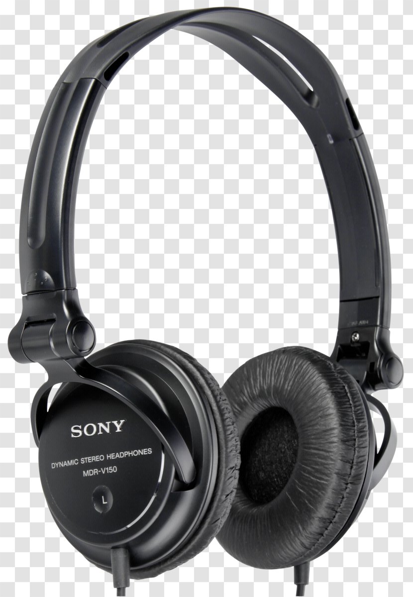 Headphones Microphone Sony V150 Headset - Technics Transparent PNG