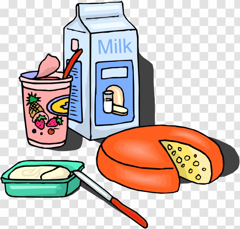 Milk Products Cattle Dairy Food And Cheese Transparent PNG