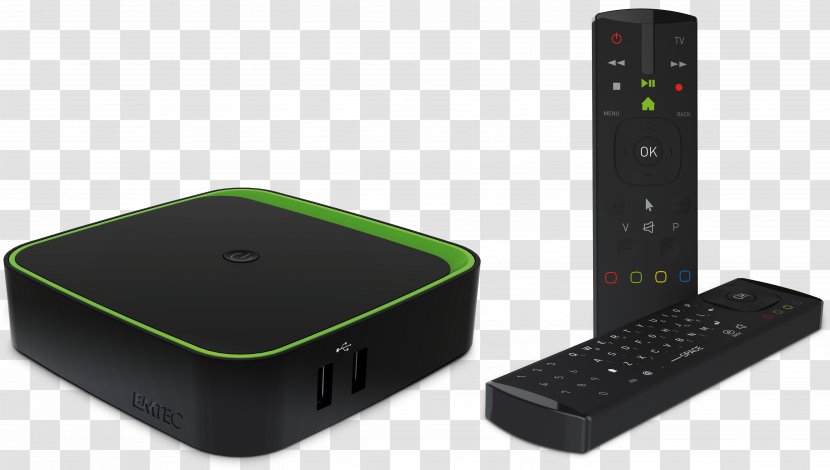 EMTEC Movie Cube The TV Box Décodeur Android TNT - Emtec Tv Transparent PNG