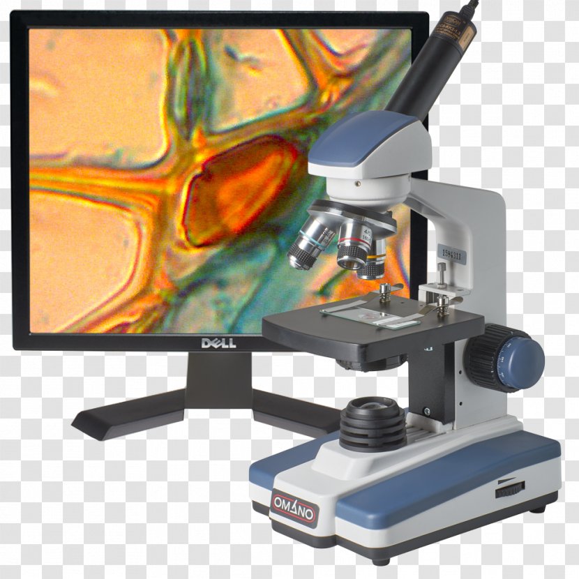 Optical Microscope Digital Camera Slides - Monocular Transparent PNG