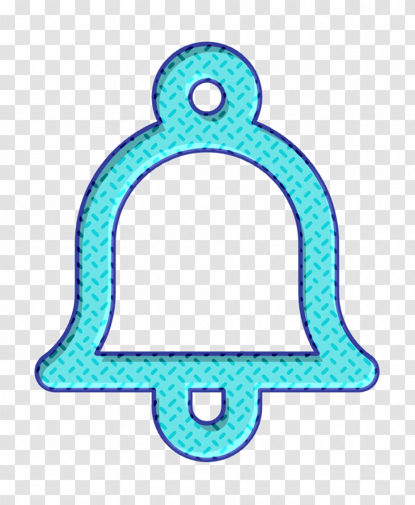 Alarm Icon Alert Bell - Aqua Turquoise Transparent PNG