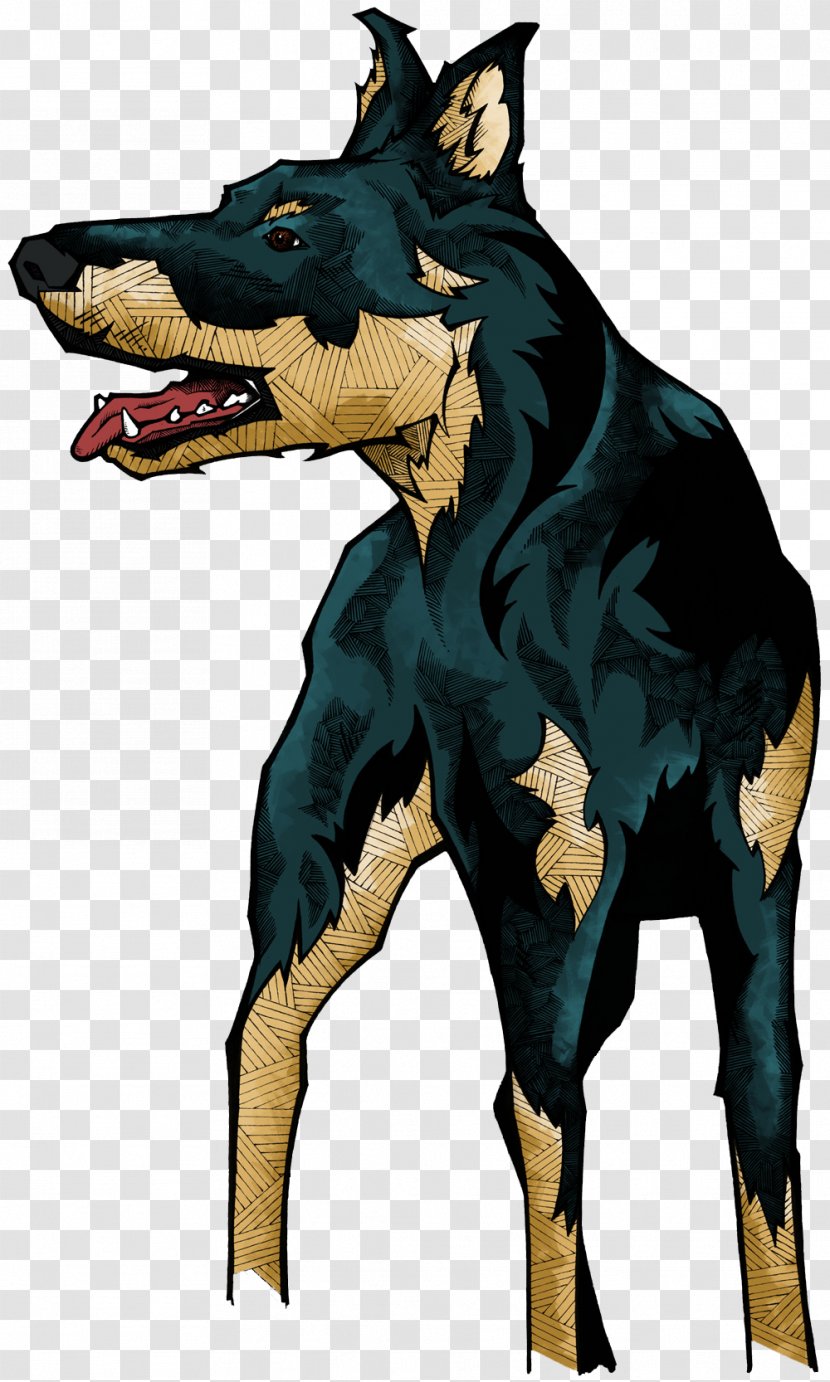 Dog Art Drawing - Fictional Character Transparent PNG