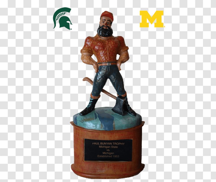 Michigan State University Spartans Football Little Brown Jug Wisconsin Trophy - Figurine Transparent PNG