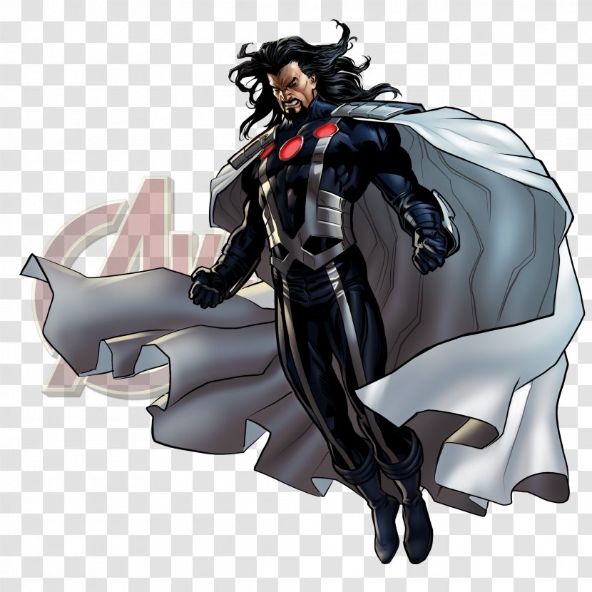 Marvel: Avengers Alliance Graviton Ant-Man Black Panther Marvel Comics - Silhouette Transparent PNG