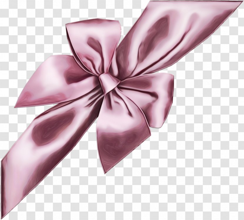 Flower Background Ribbon - Silver Gift Wrapping Transparent PNG