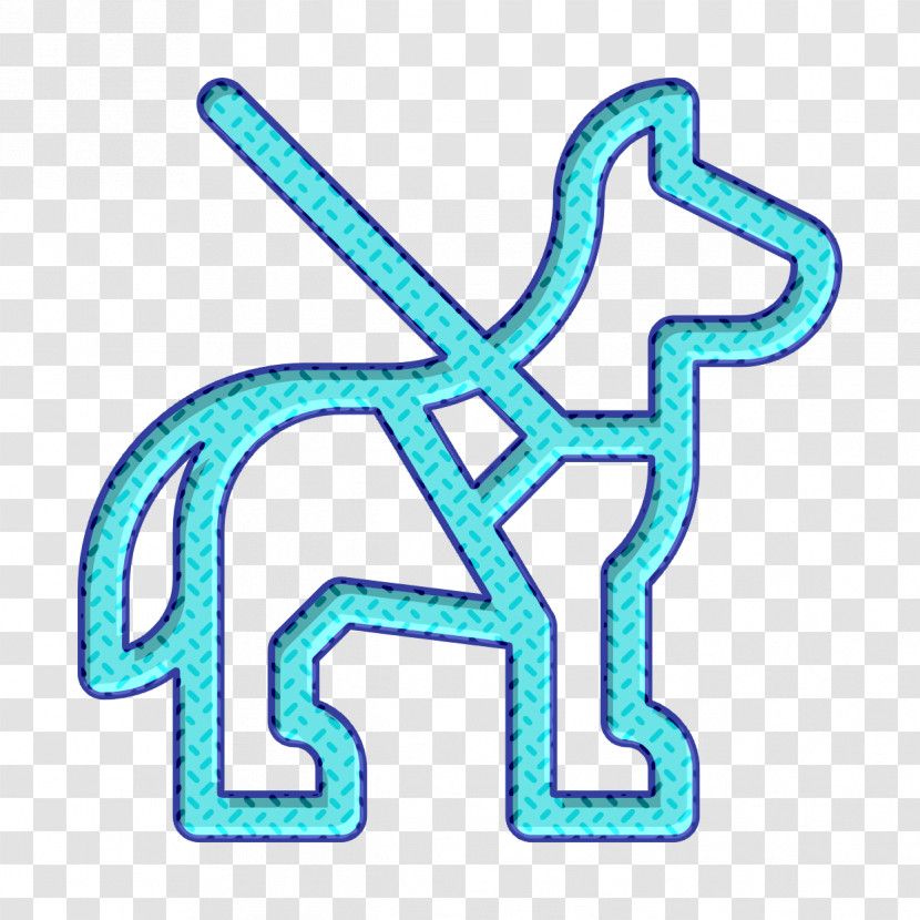 Dog Icon Disabled People Assistance Icon Guide Dog Icon Transparent PNG