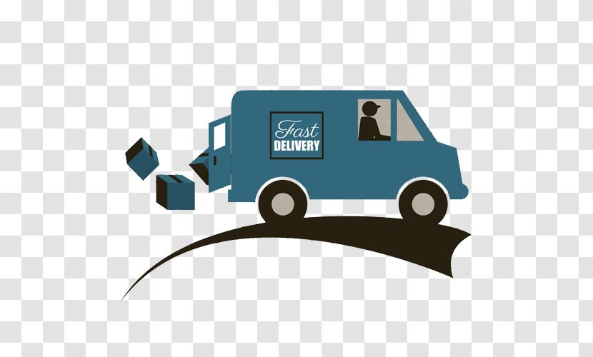 Car Van Truck - Express Delivery Transparent PNG