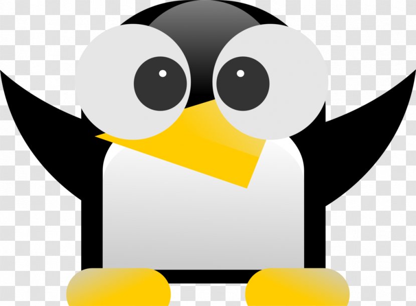 Tux Racer Penguin Linux - Free Software Transparent PNG