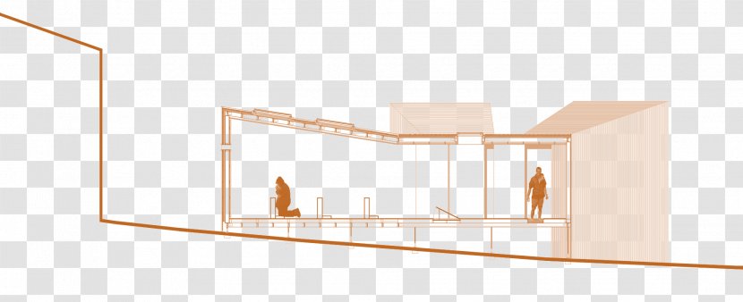 Wood House Line Angle Transparent PNG