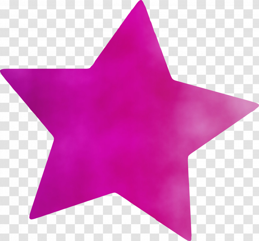 Violet Pink Purple Magenta Star Transparent PNG