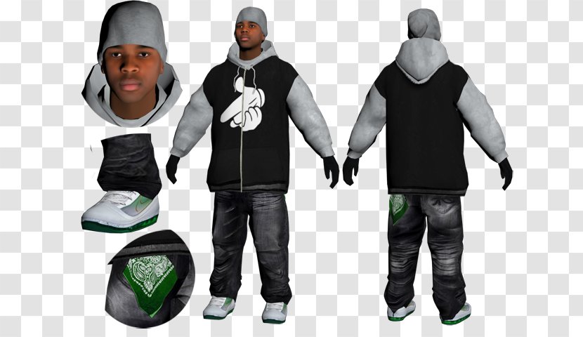 Grand Theft Auto: San Andreas Auto V Multiplayer Nigga Mod - Hood - Ice Cube Crip Transparent PNG