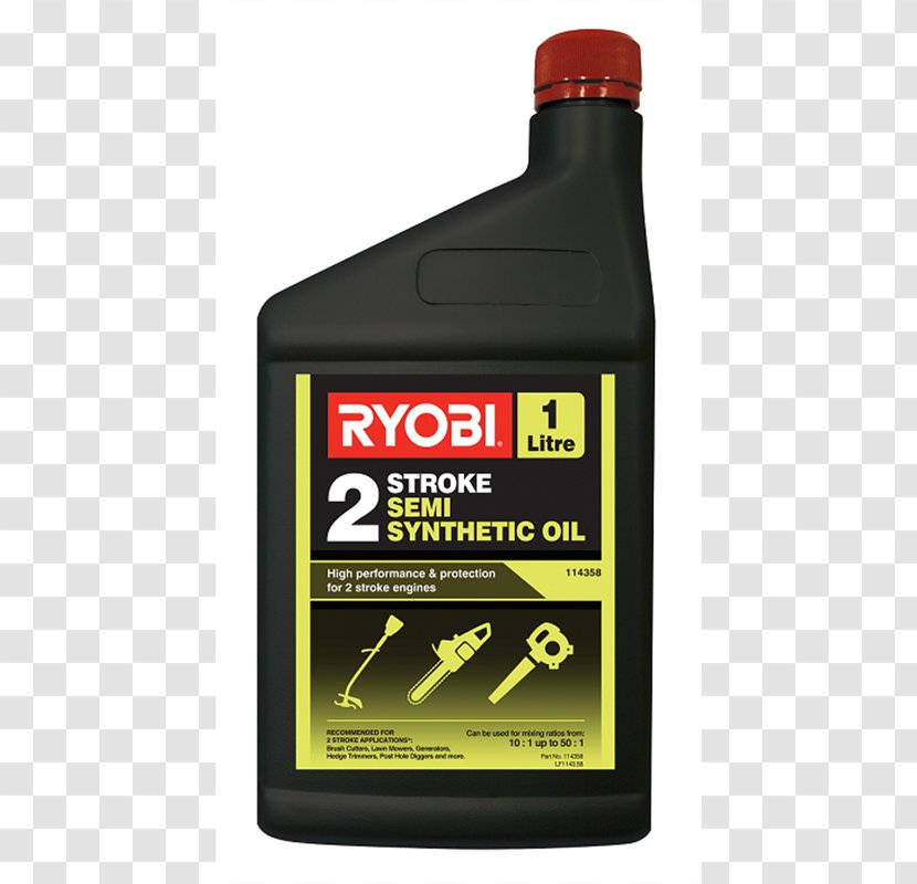 Motor Oil Ryobi Semisynthesis - Automotive Fluid Transparent PNG