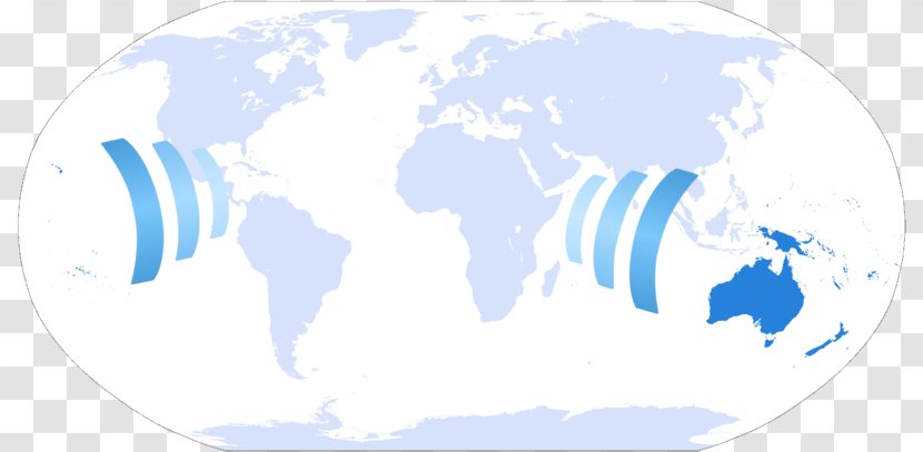 Australia Austraalia Ja Okeaania World Map - Internet In Transparent PNG