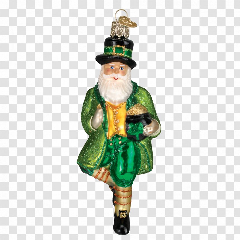 Santa Claus Christmas Day Saint Patrick's Ornament Irish People Transparent PNG