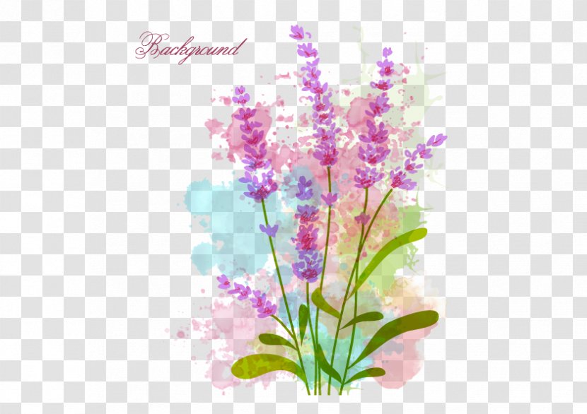 Watercolor Flowers Vector Material - Blossom - Watercolour Transparent PNG