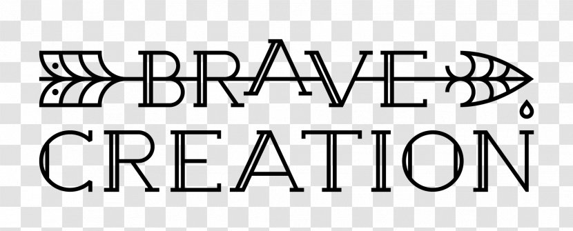 BRAVE CREATION Logo Brand Brave Moustache - Design Transparent PNG