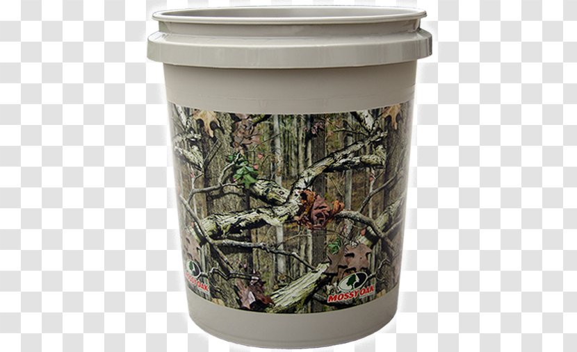 Pail Plastic Bucket Mossy Oak Camouflage - Mug Transparent PNG